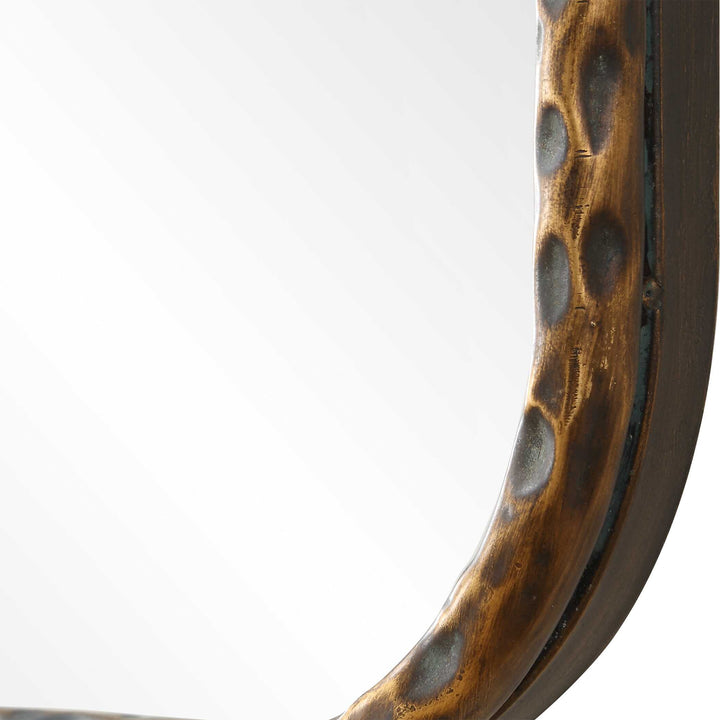 American Home Furniture Uttermost A Little Knotty Bronze Vanity Mirror