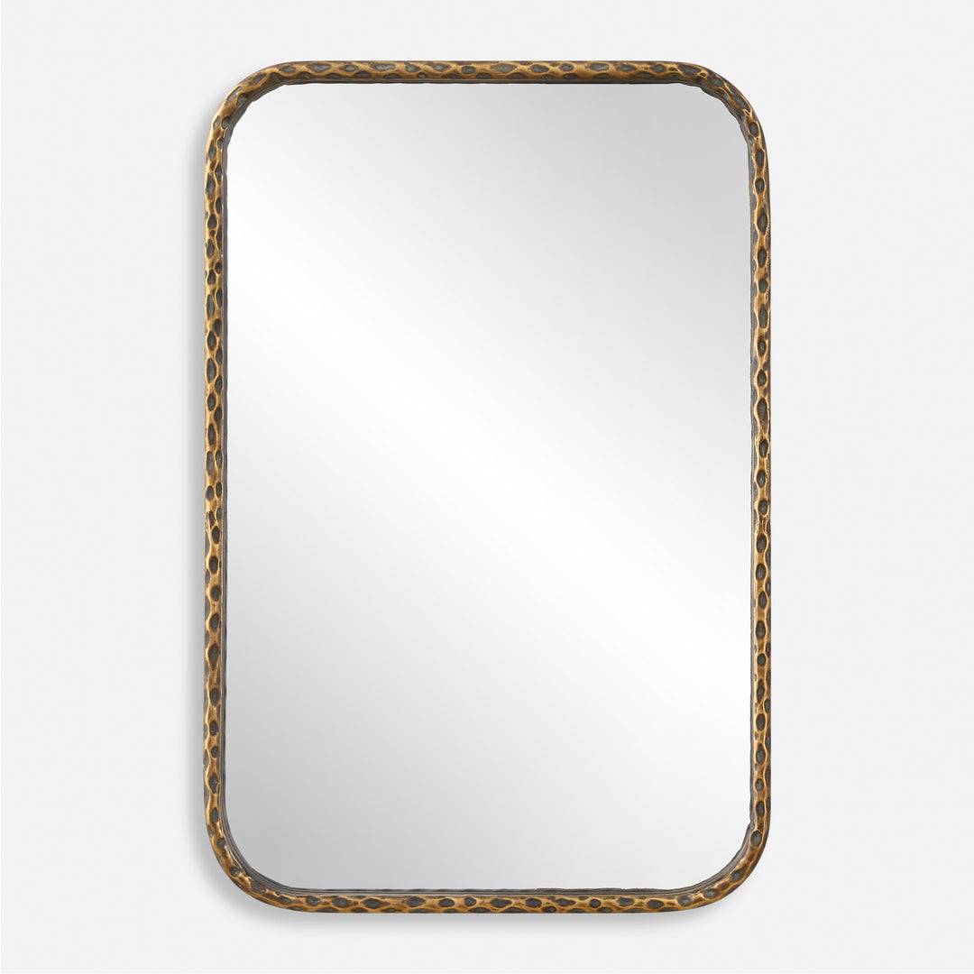 American Home Furniture | Uttermost - A Little Knotty Bronze Vanity Mirror