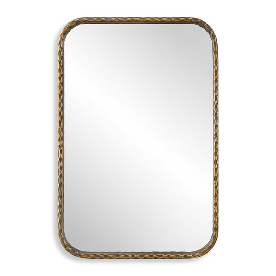 American Home Furniture Uttermost A Little Knotty Bronze Vanity Mirror
