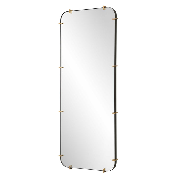 American Home Furniture Uttermost Pali Industrial Dressing Mirror