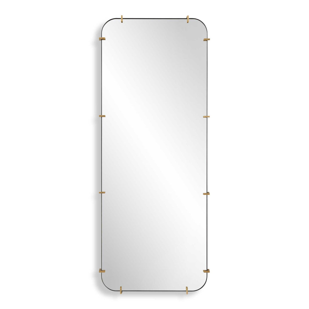 American Home Furniture Uttermost Pali Industrial Dressing Mirror