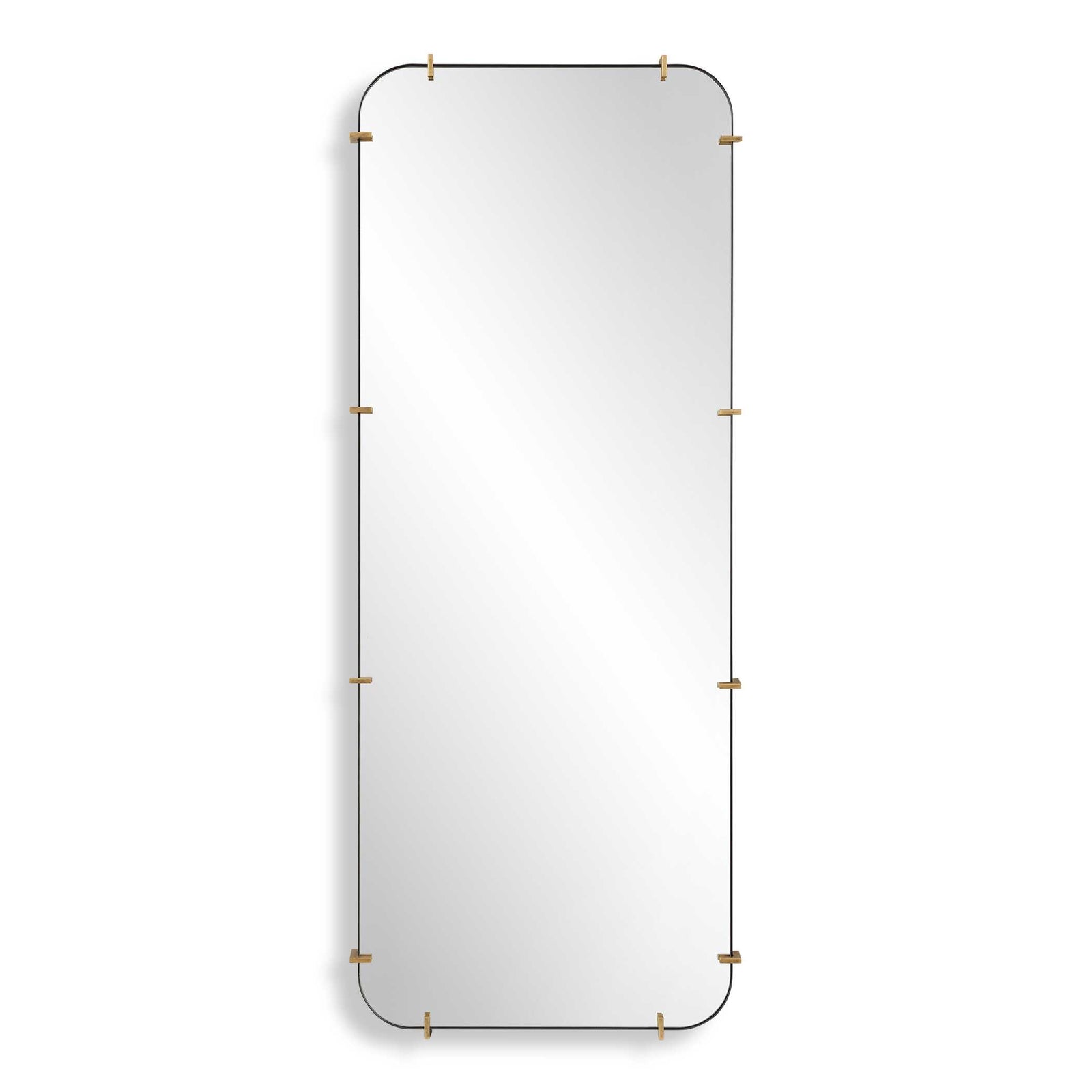 American Home Furniture Uttermost Pali Industrial Dressing Mirror