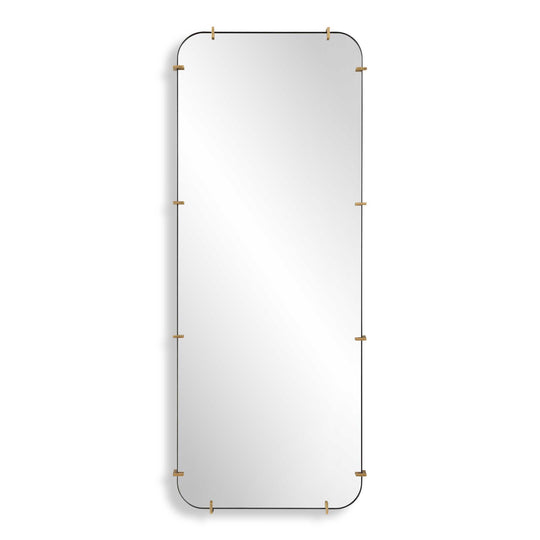 American Home Furniture Uttermost Pali Industrial Dressing Mirror