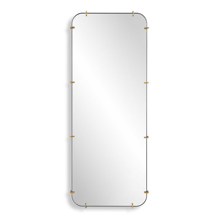 American Home Furniture Uttermost Pali Industrial Dressing Mirror