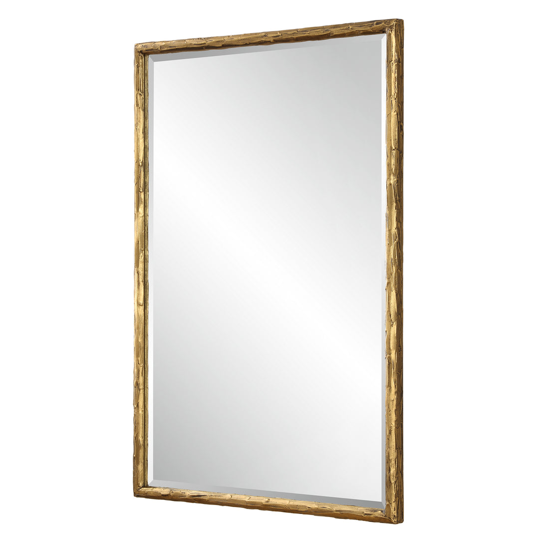 American Home Furniture | Uttermost - Sutton Gold Vanity Mirror