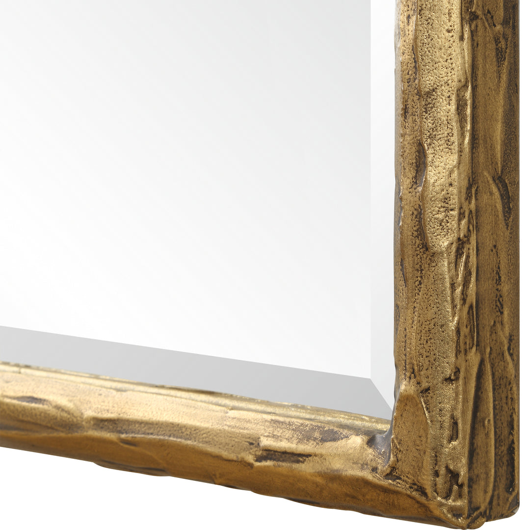 American Home Furniture | Uttermost - Sutton Gold Vanity Mirror