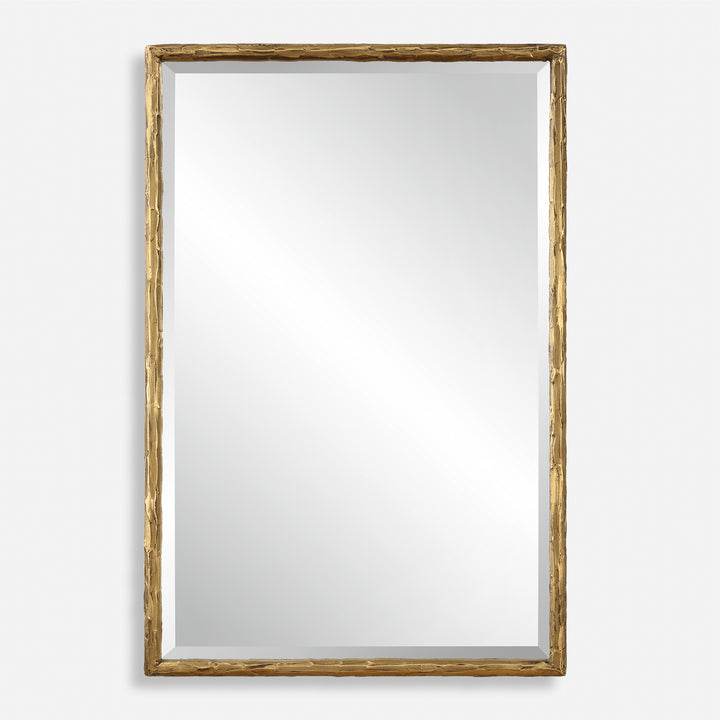 American Home Furniture | Uttermost - Sutton Gold Vanity Mirror