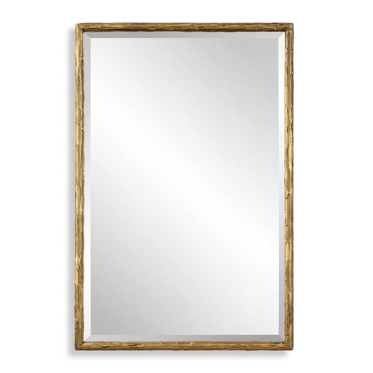 American Home Furniture Uttermost Sutton Gold Vanity Mirror