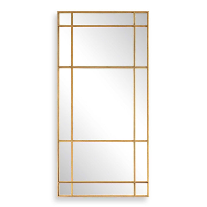 American Home Furniture Uttermost Spurgeon Gold Window Mirror