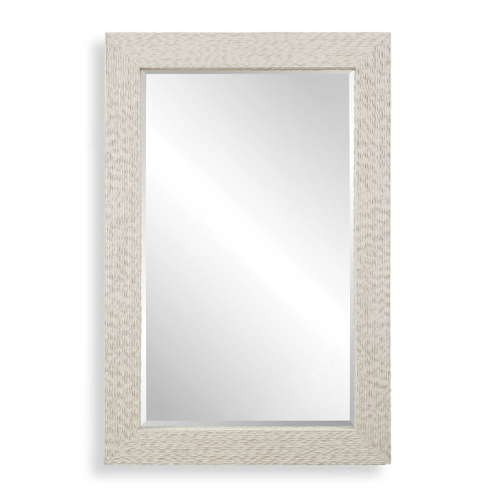 American Home Furniture Uttermost Everett Ivory Stone Mirror