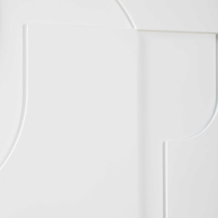 American Home Furniture Uttermost Contours White Wall Decor, S/2