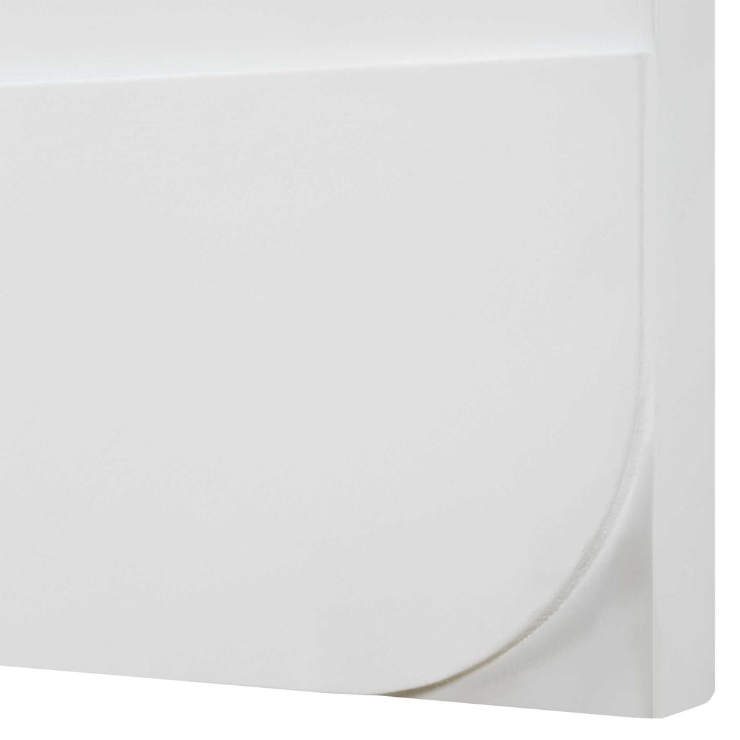 American Home Furniture Uttermost Contours White Wall Decor, S/2