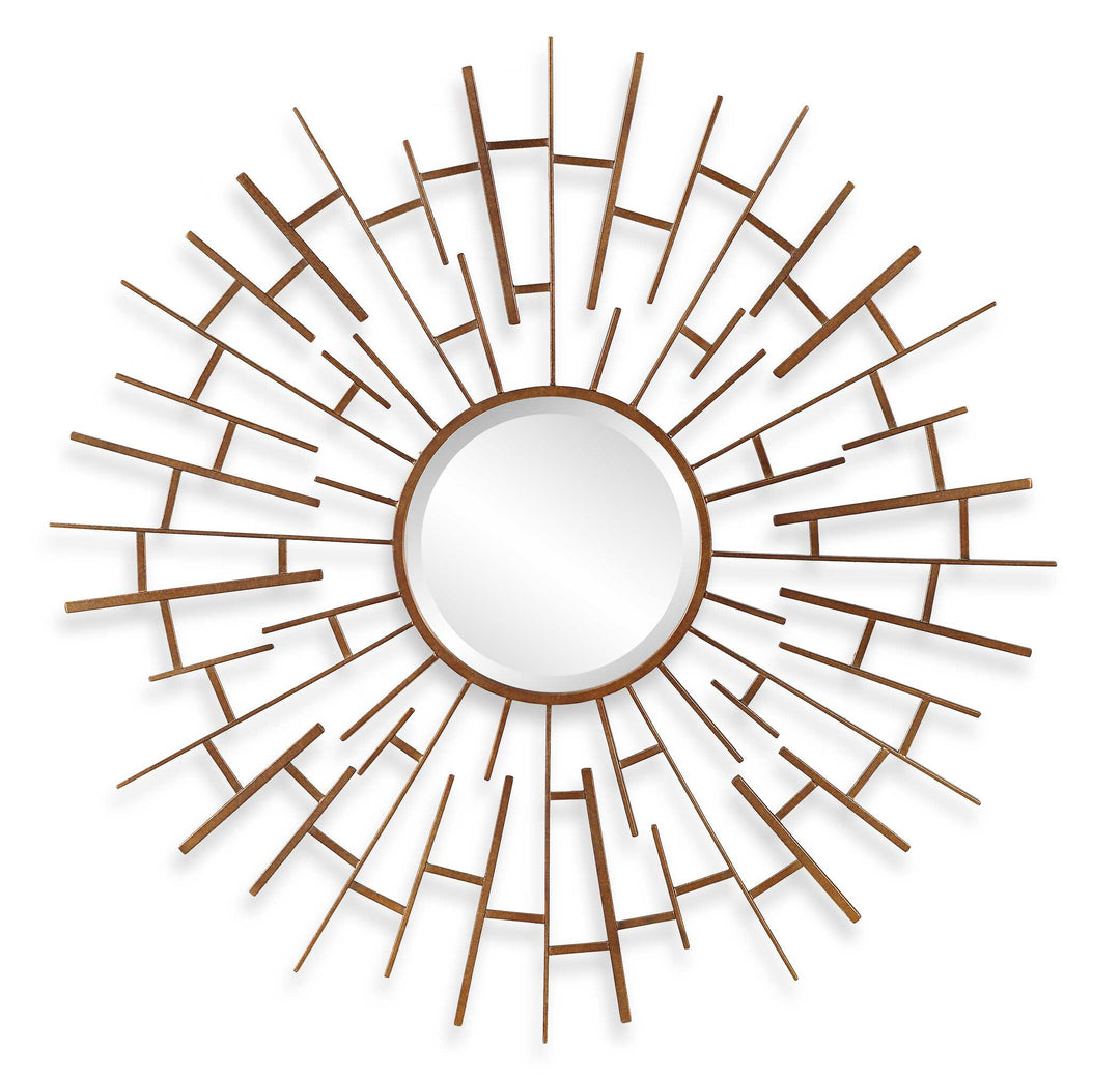 American Home Furniture Uttermost Tangled Bronze Round Mirror
