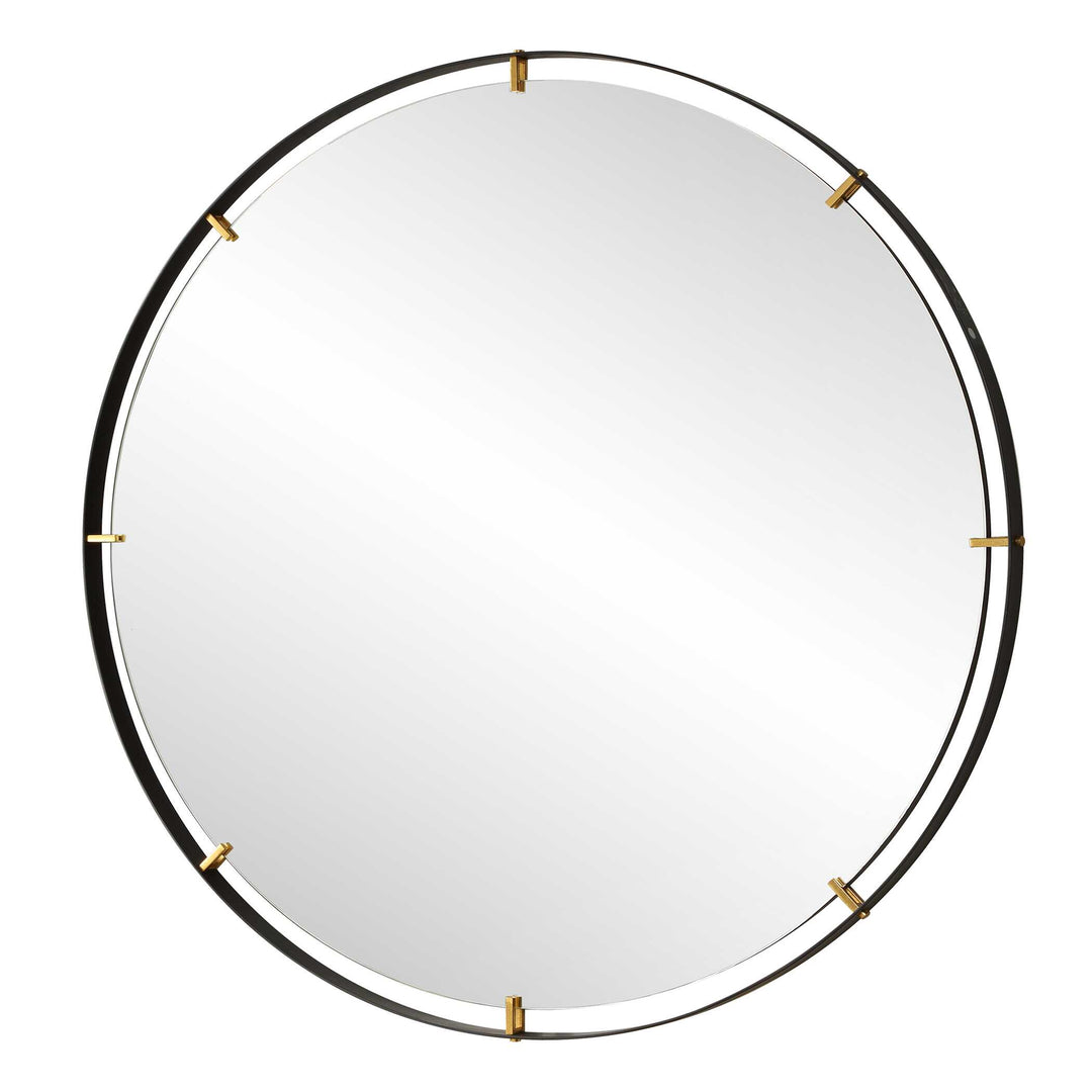 American Home Furniture Uttermost Grand Pendulum Round Mirror