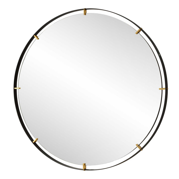 American Home Furniture Uttermost Grand Pendulum Round Mirror