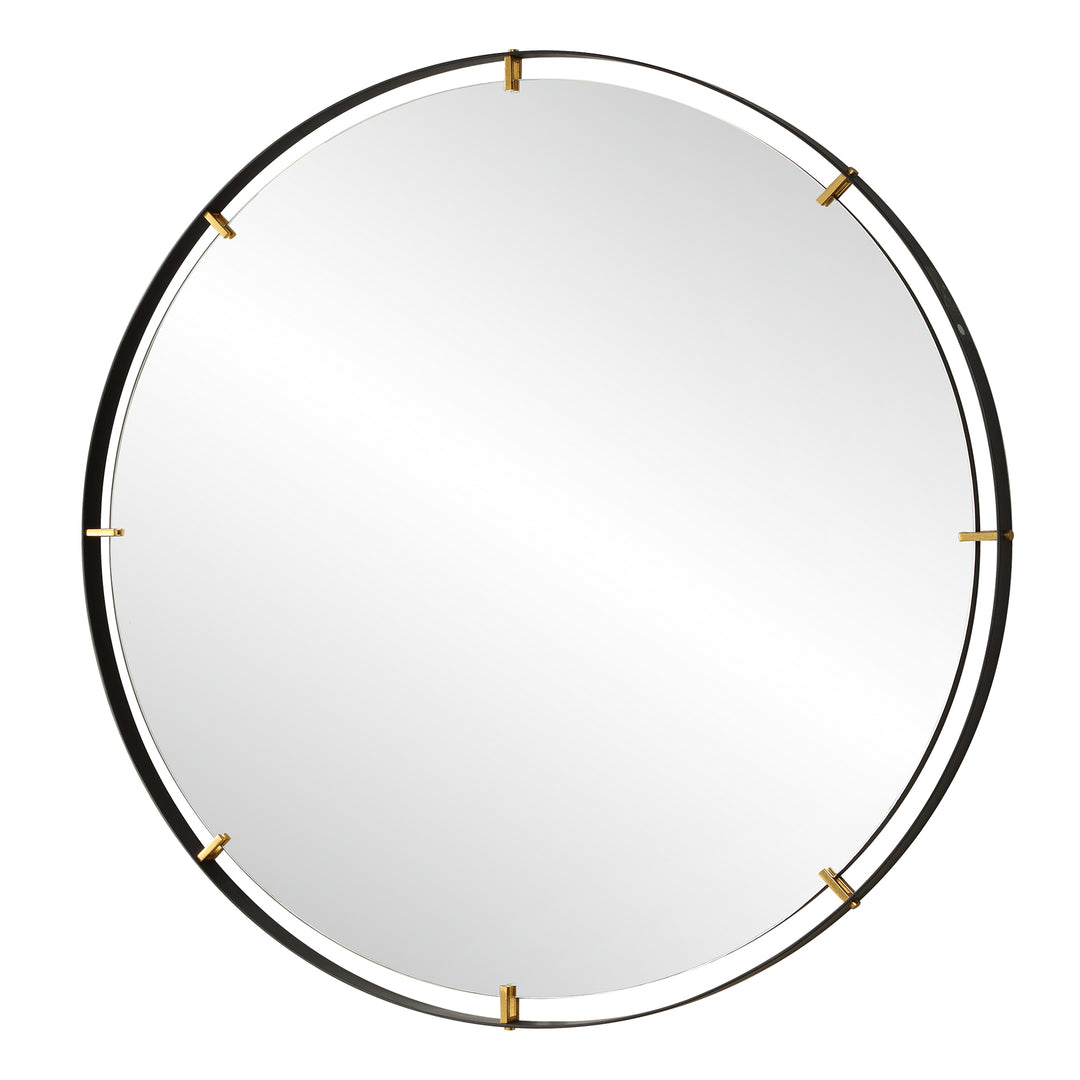 American Home Furniture | Uttermost - Grand Pendulum Round Mirror