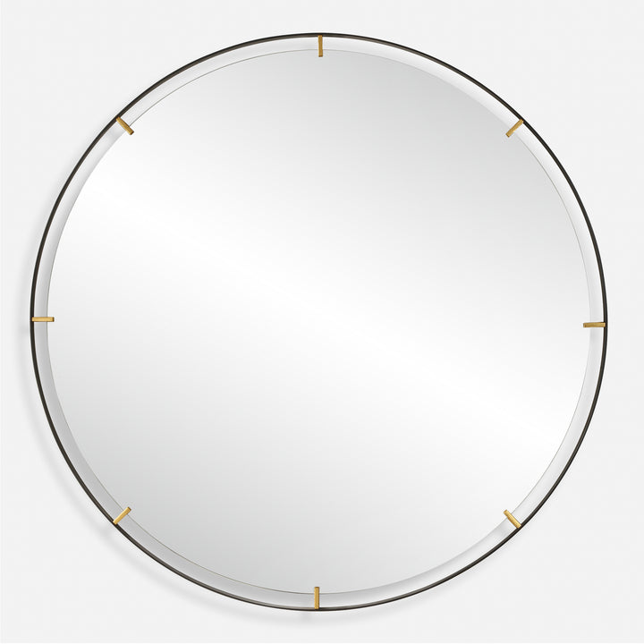 American Home Furniture | Uttermost - Grand Pendulum Round Mirror