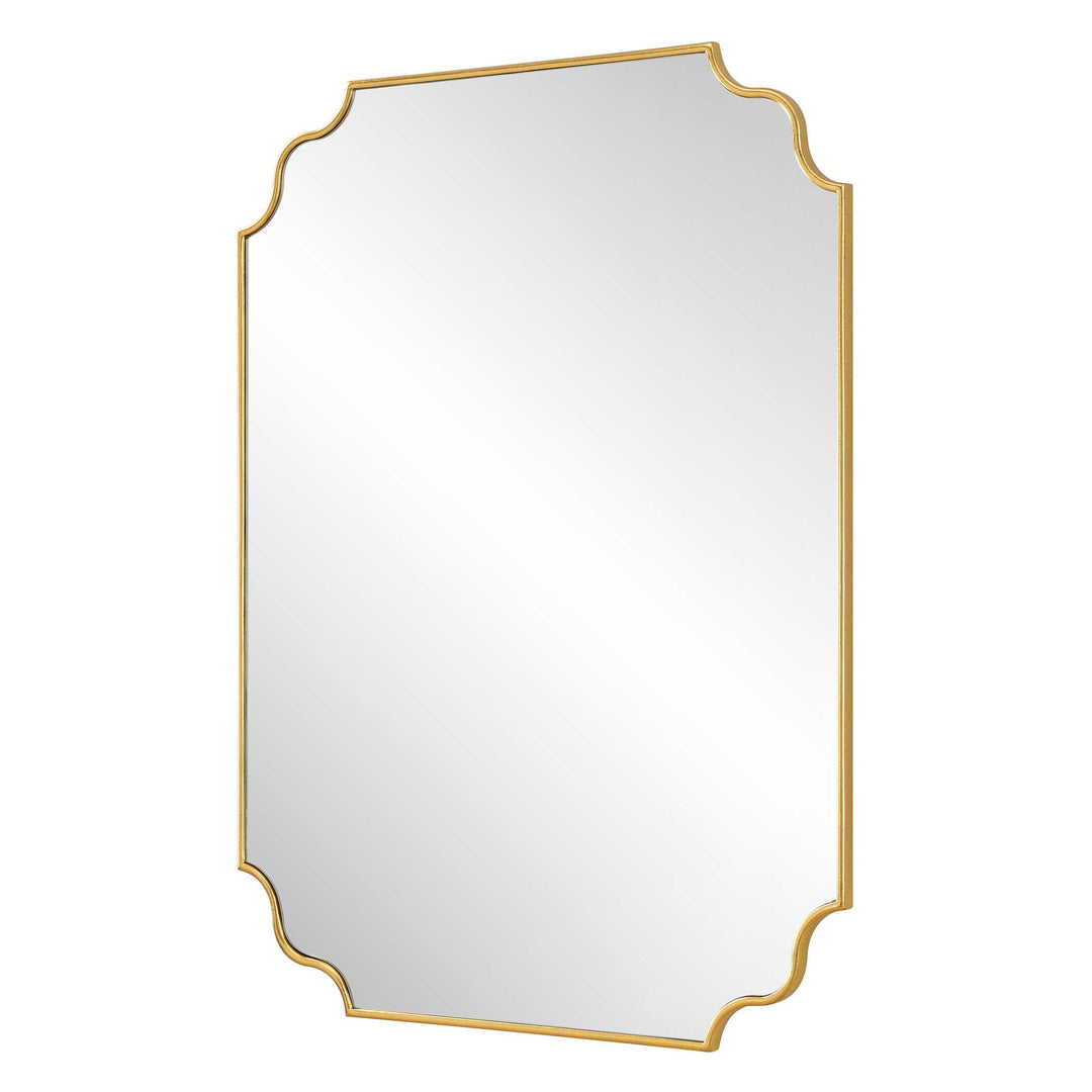 American Home Furniture Uttermost Lennyn Gold Vanity Mirror