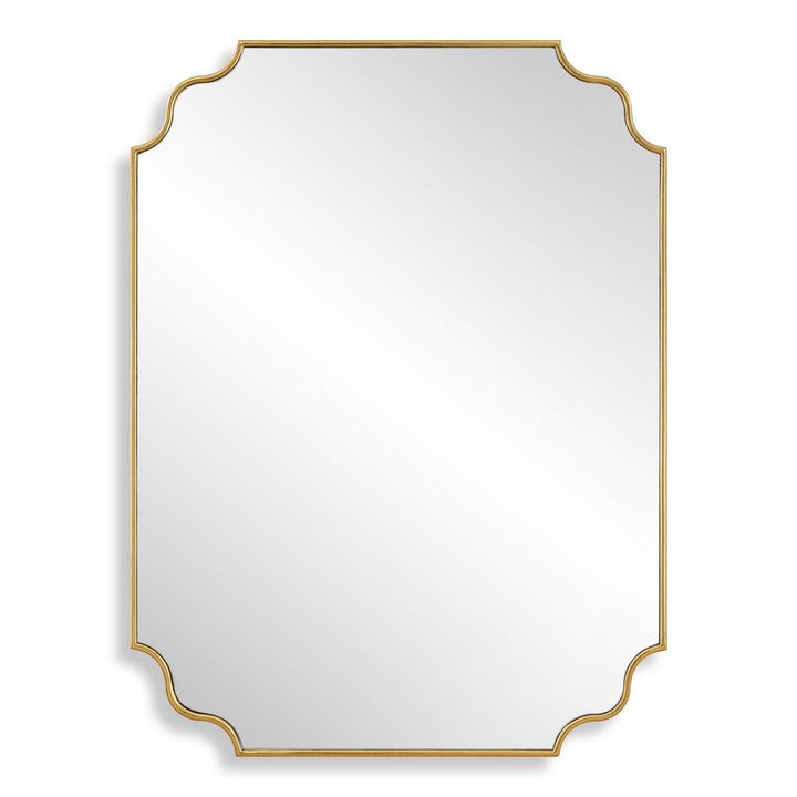 American Home Furniture Uttermost Lennyn Gold Vanity Mirror
