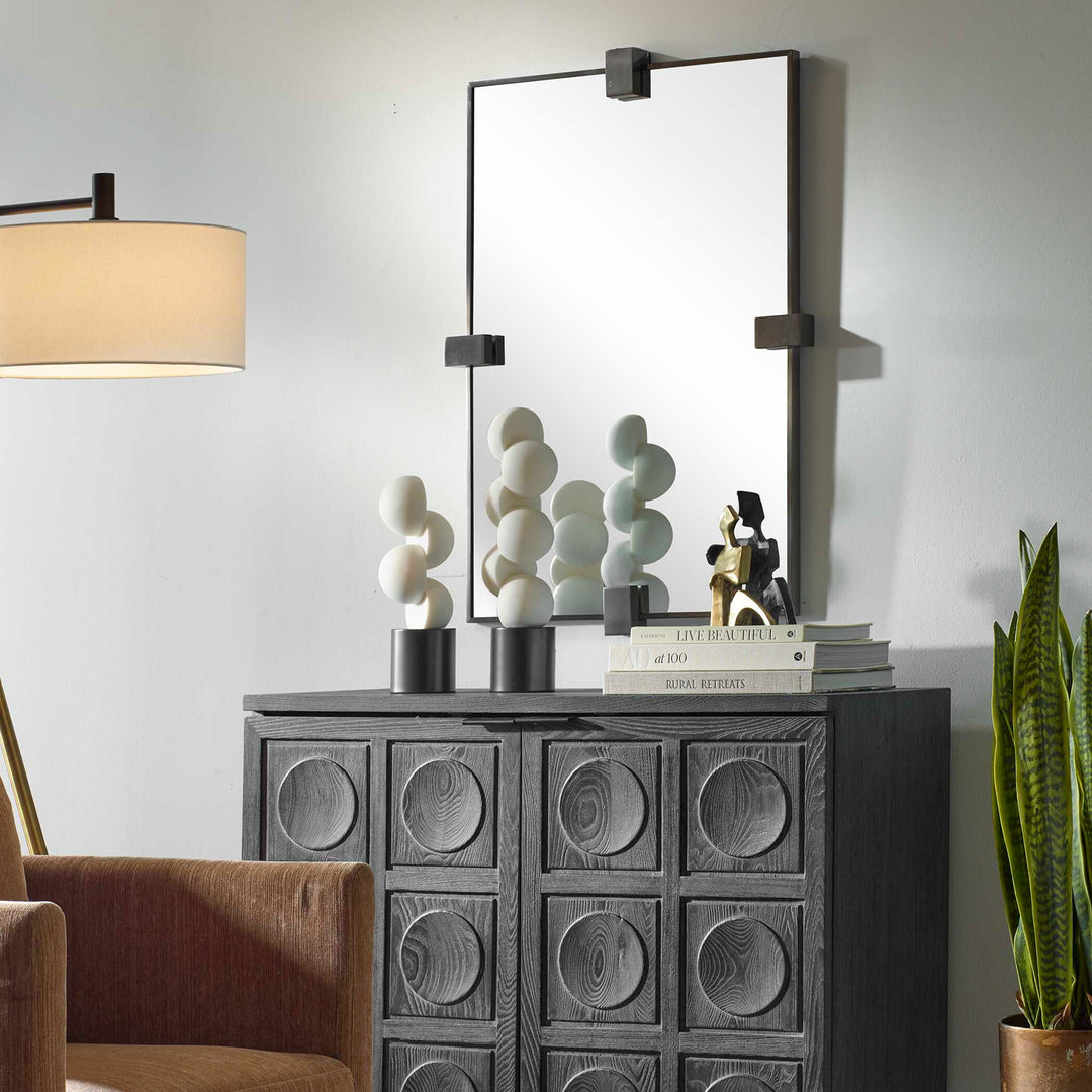 American Home Furniture Uttermost Bateau Modern Mirror
