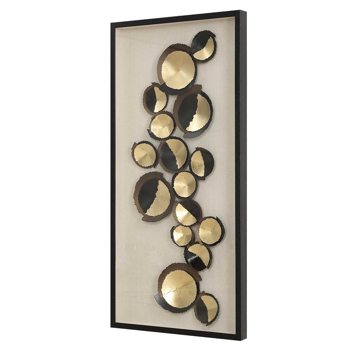 American Home Furniture Uttermost Golden Hour Shadow Box