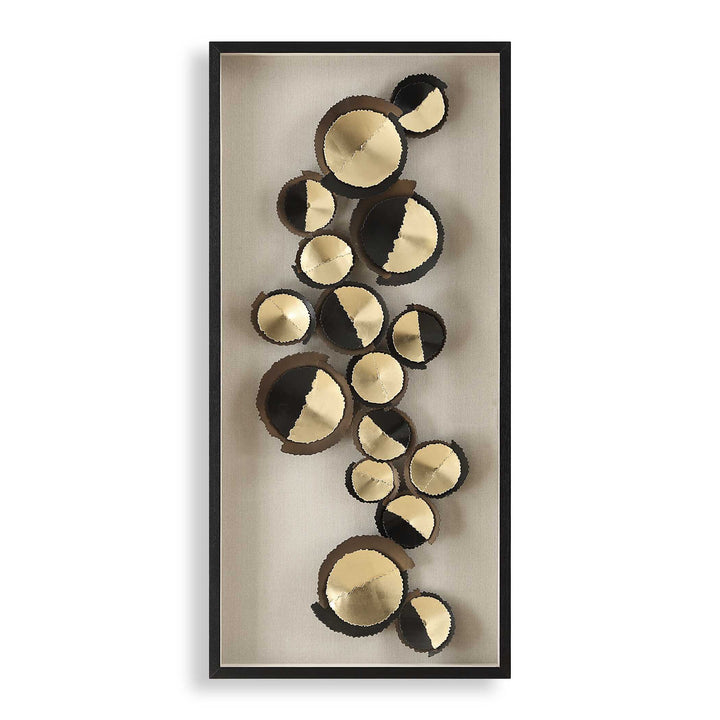 American Home Furniture Uttermost Golden Hour Shadow Box