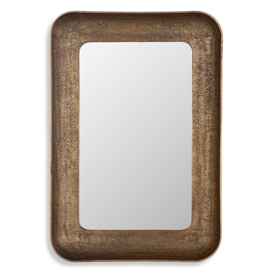 American Home Furniture Uttermost Alvaro Antique Brass Mirror
