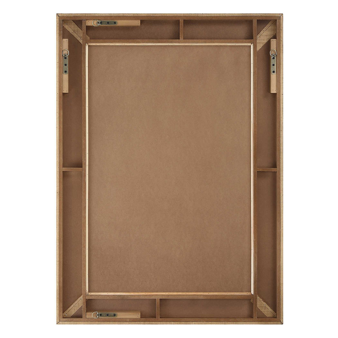 American Home Furniture Uttermost Bungalow Grass Cloth Mirror