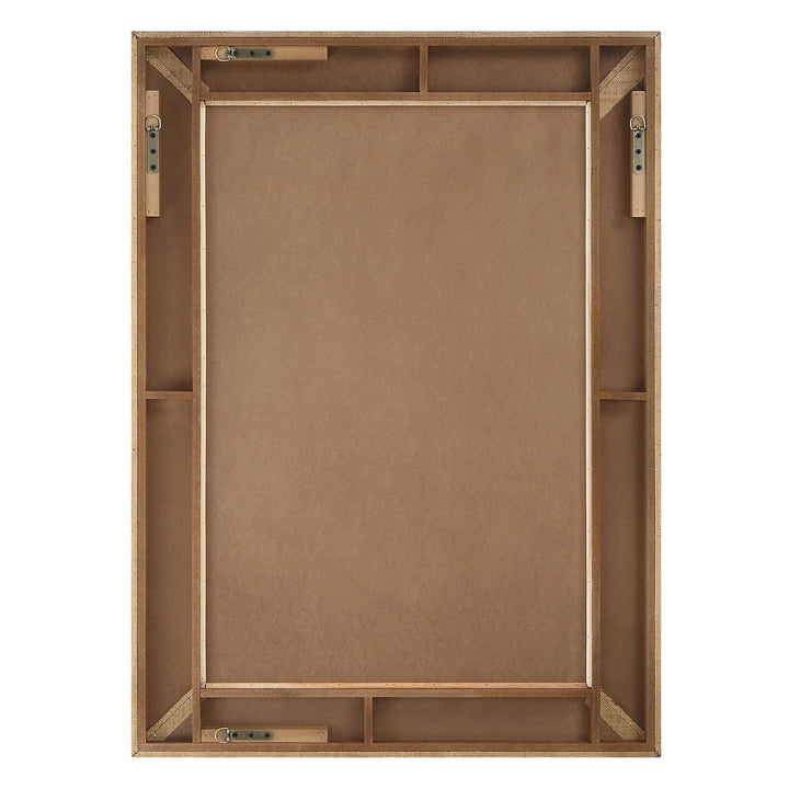 American Home Furniture Uttermost Bungalow Grass Cloth Mirror