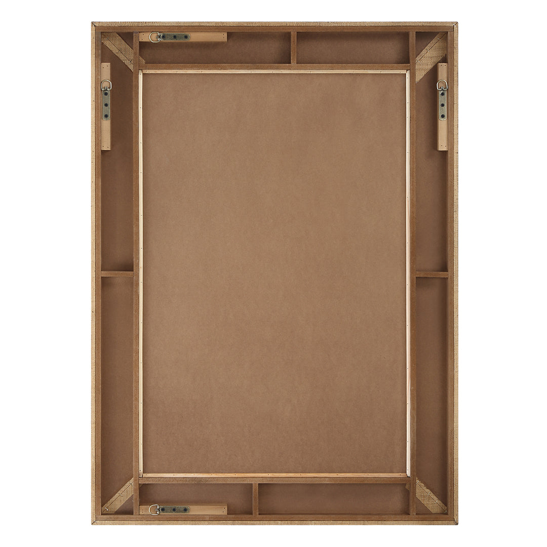 American Home Furniture Uttermost Bungalow Grass Cloth Mirror