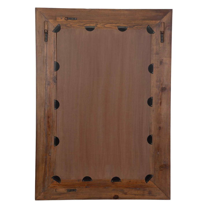American Home Furniture Uttermost Rennick Large Reclaimed Pine Mirror