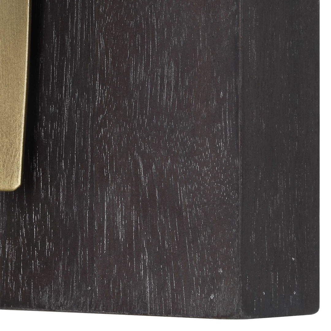 American Home Furniture Uttermost Crosshatch Metal Wall Decor Set of 2