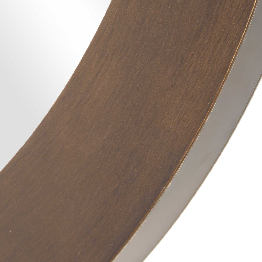 American Home Furniture Uttermost Reverse Round Mirror
