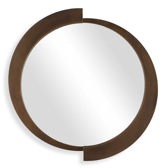 American Home Furniture Uttermost Reverse Round Mirror