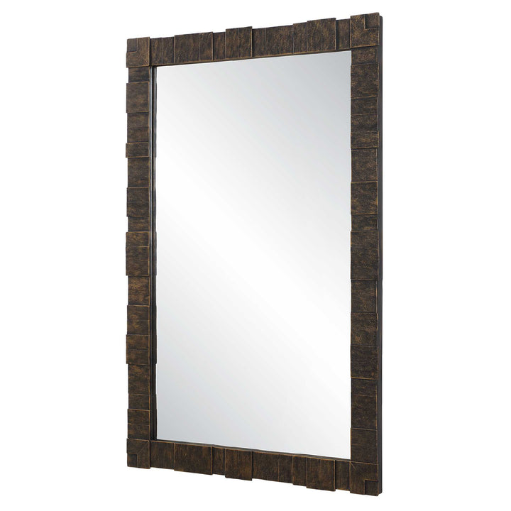 American Home Furniture Uttermost Bustelo Dark Bronze Mirror