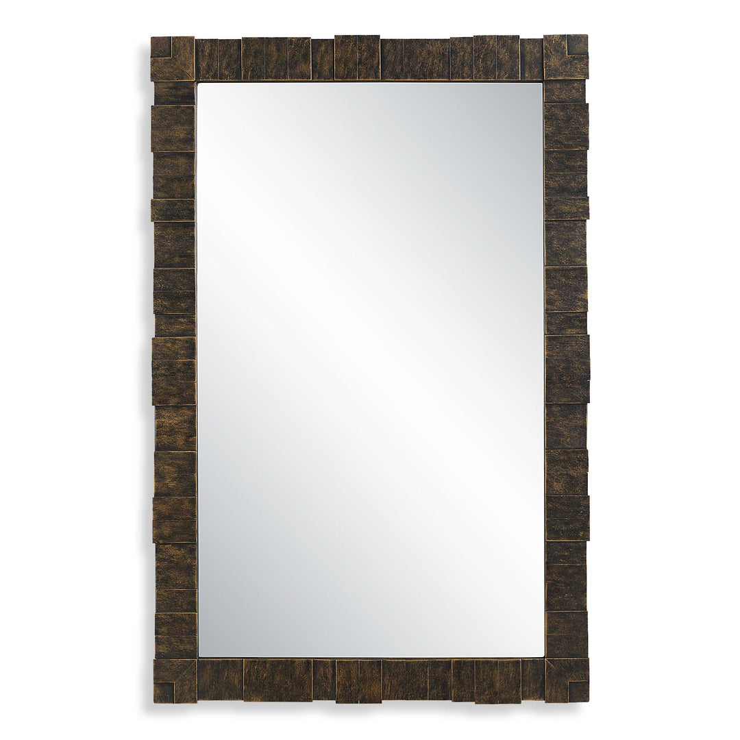 American Home Furniture Uttermost Bustelo Dark Bronze Mirror