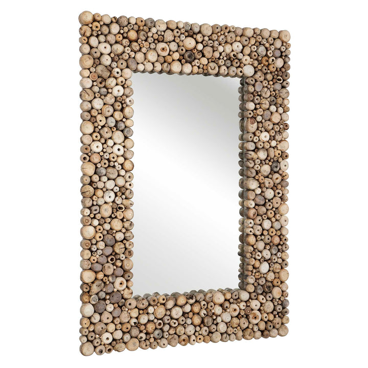 American Home Furniture Uttermost Timberwood Rectangular Mirror