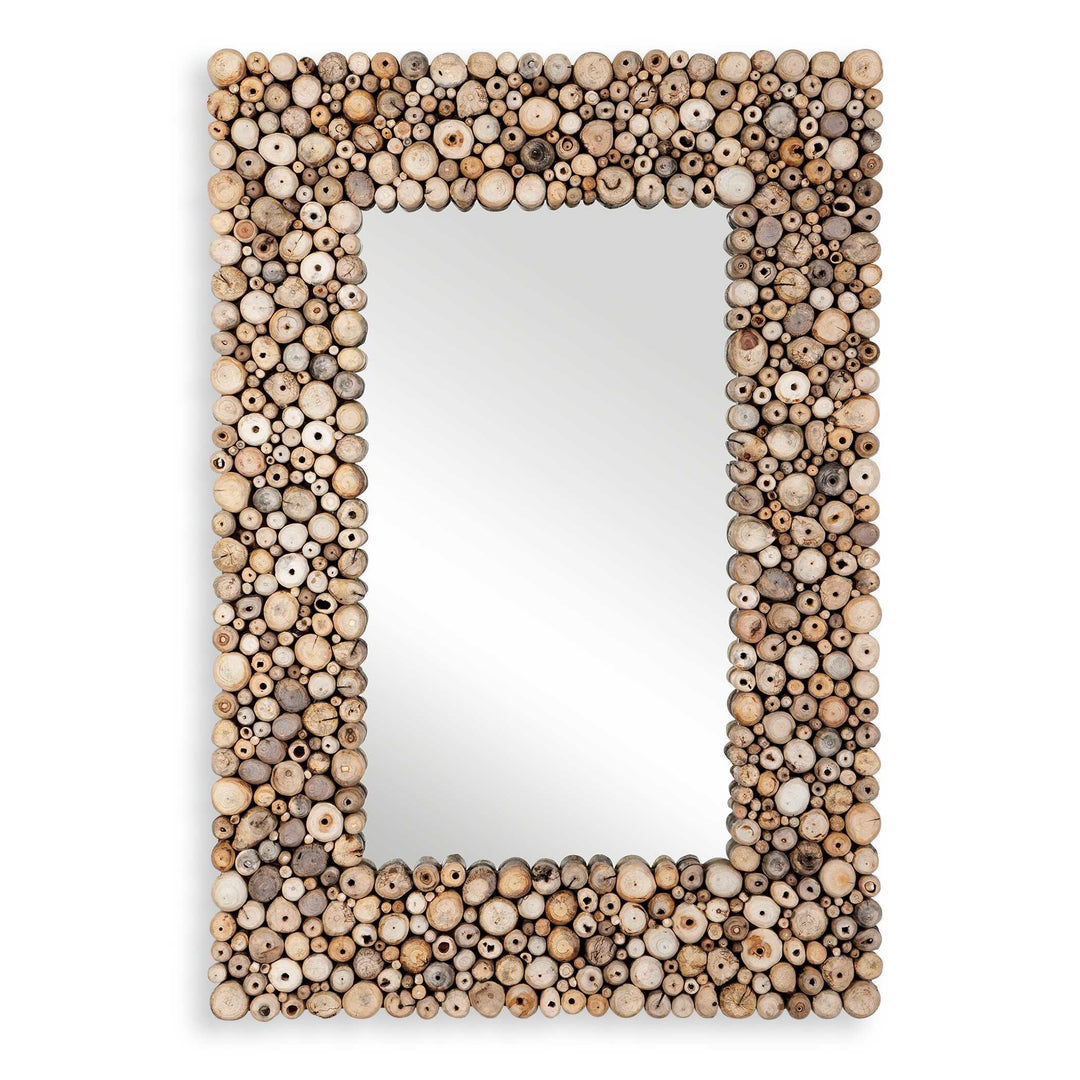 Timberwood Rectangular Mirror - AmericanHomeFurniture