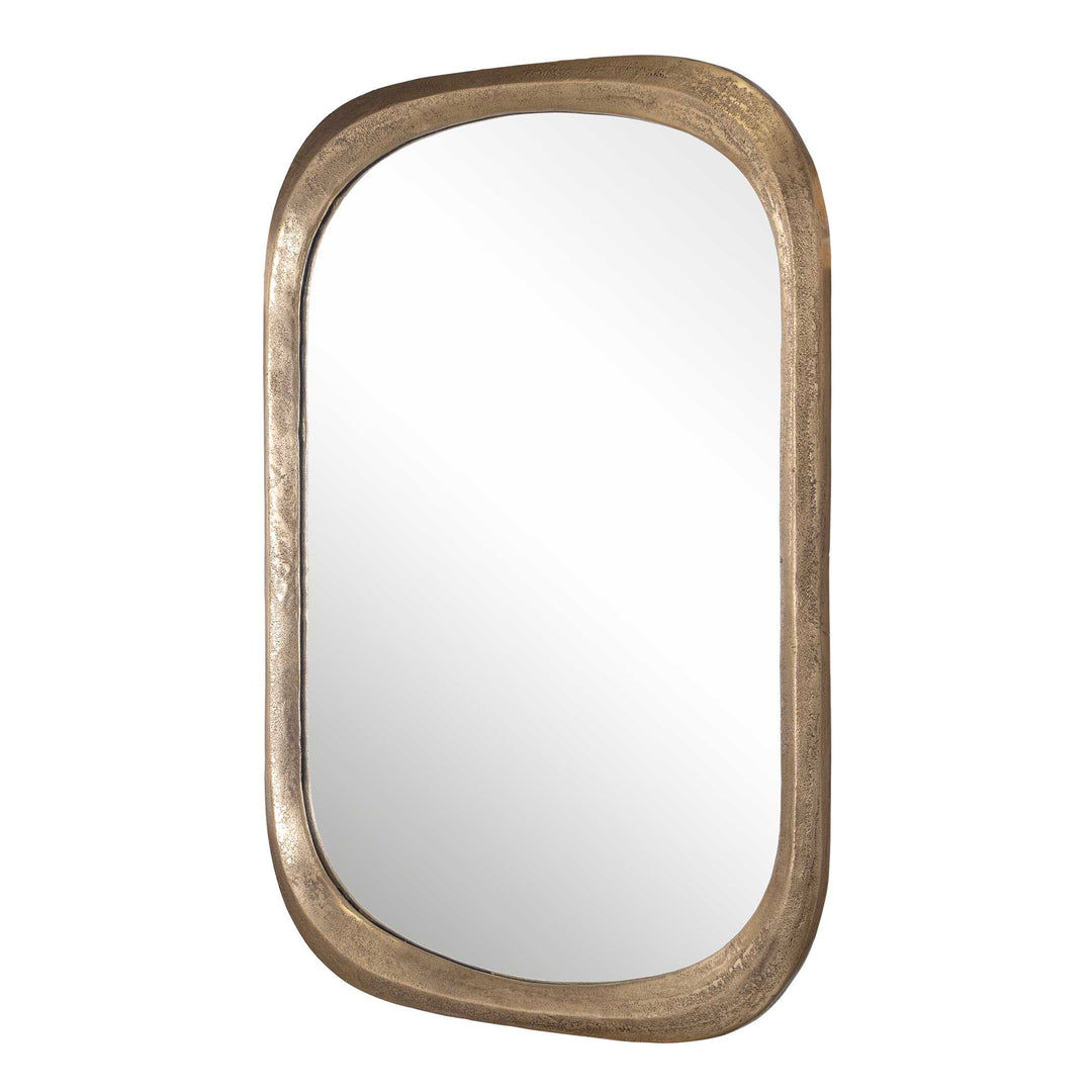 American Home Furniture Uttermost Malone Brass Mirror