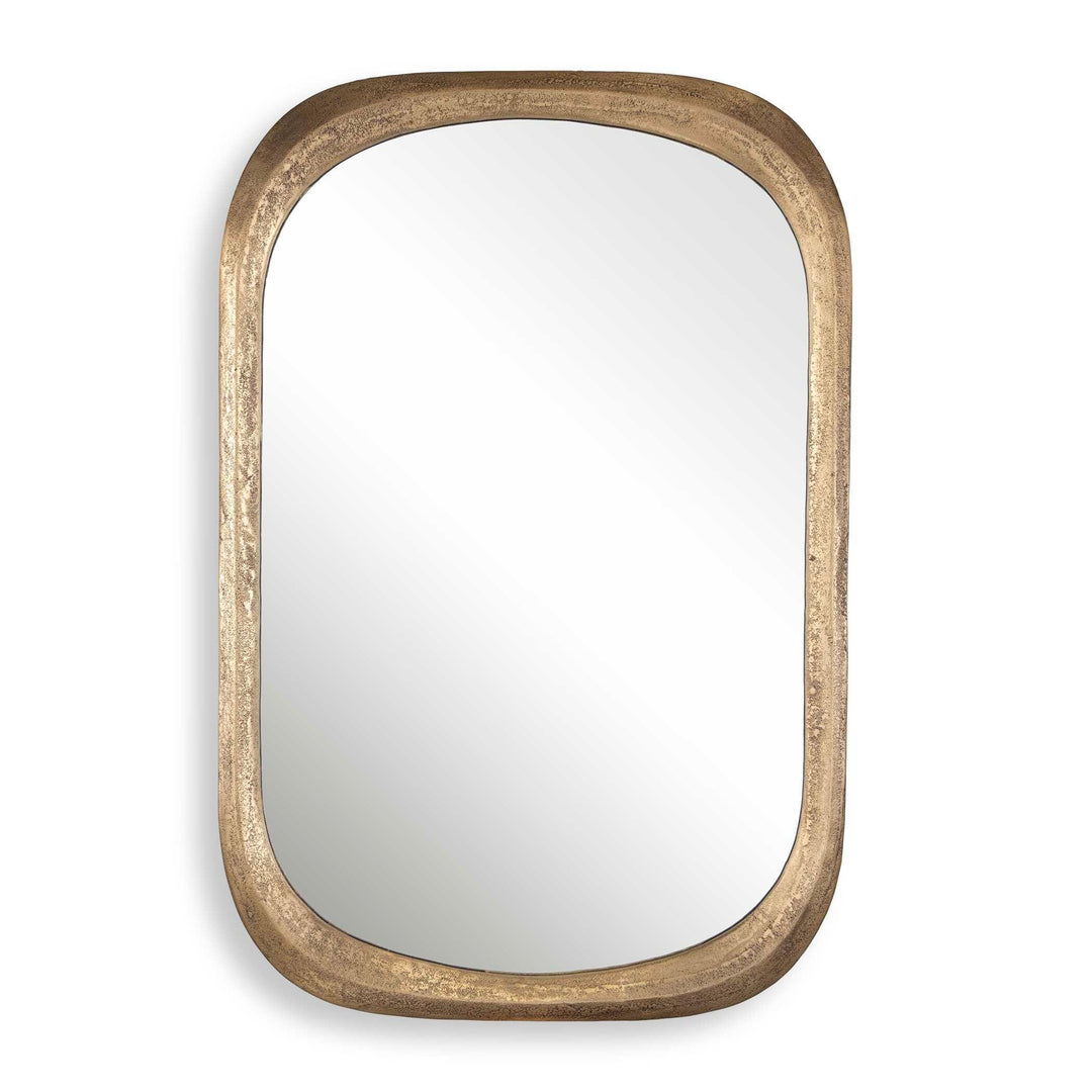 Malone Brass Mirror - AmericanHomeFurniture