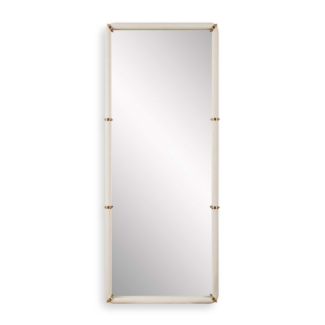 Cyprus White Dressing Mirror - AmericanHomeFurniture