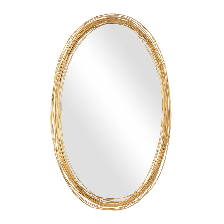 American Home Furniture Uttermost Gillian Oval Mirror