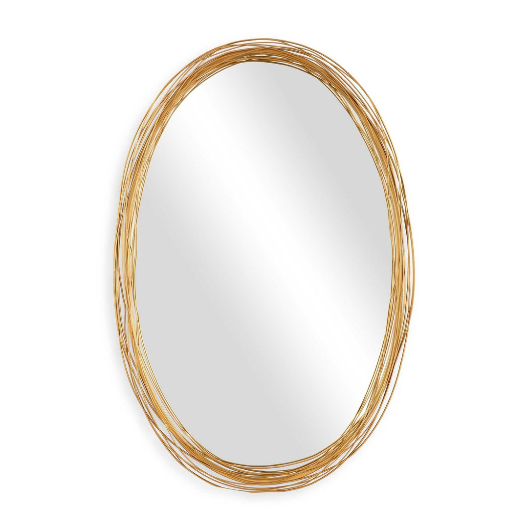 Gillian Oval Mirror - AmericanHomeFurniture