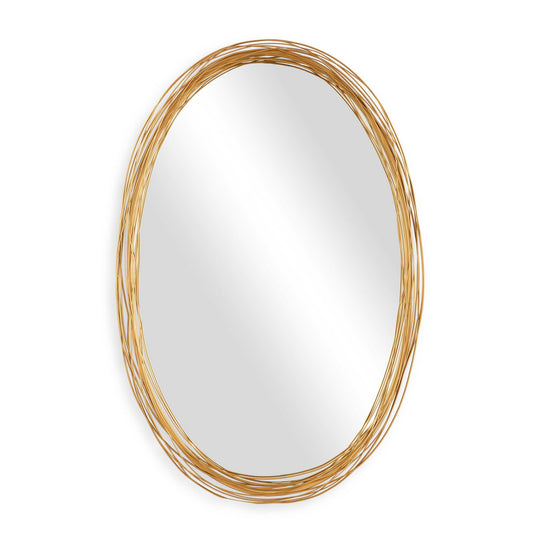 American Home Furniture Uttermost Gillian Oval Mirror