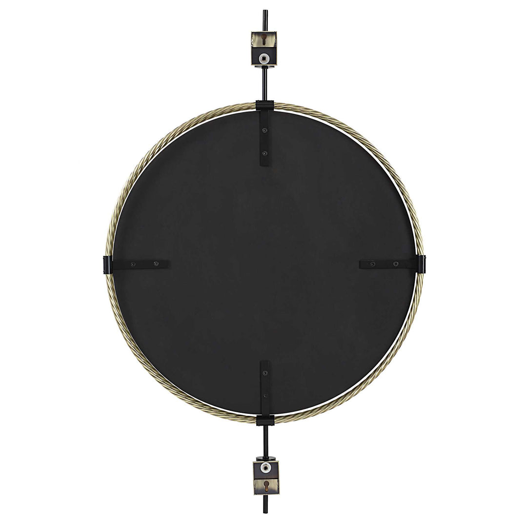 American Home Furniture Uttermost Guardrail Round Mirror