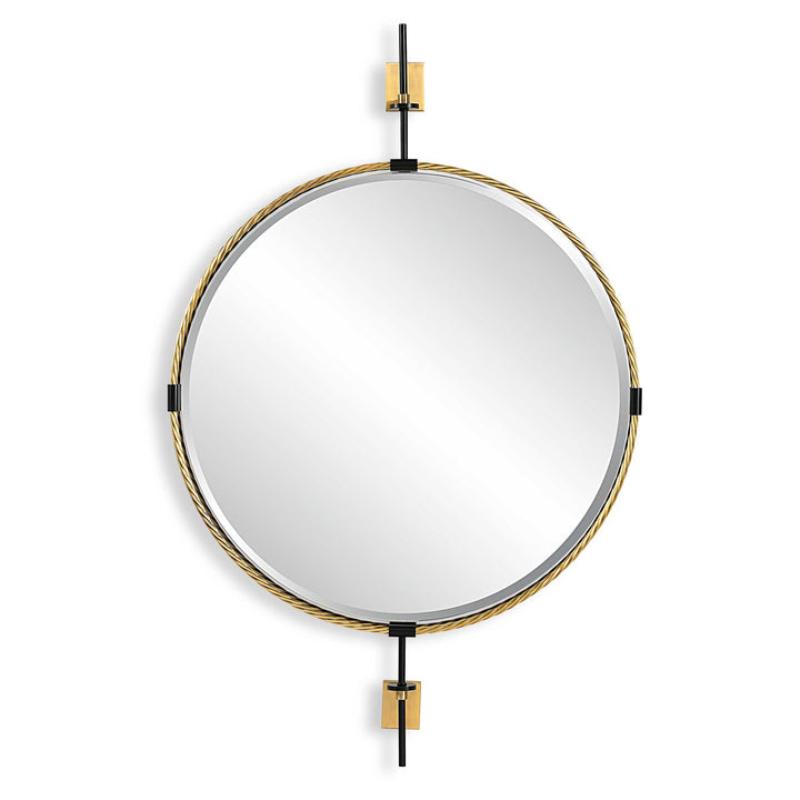 American Home Furniture Uttermost Guardrail Round Mirror