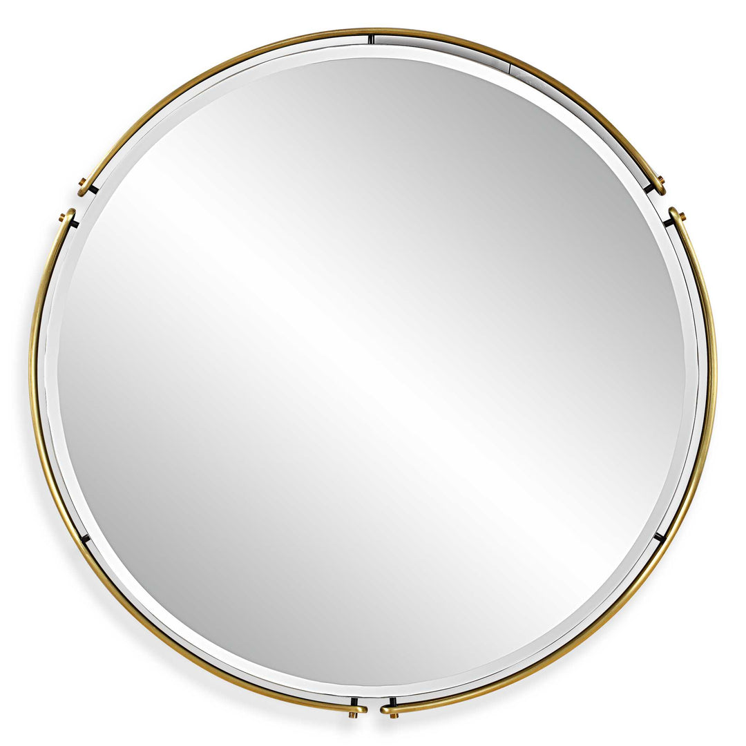 American Home Furniture Uttermost Wesley Round Mirror
