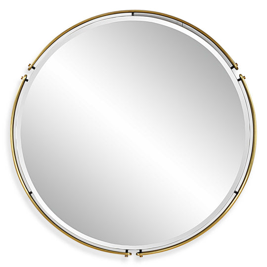 American Home Furniture Uttermost Wesley Round Mirror