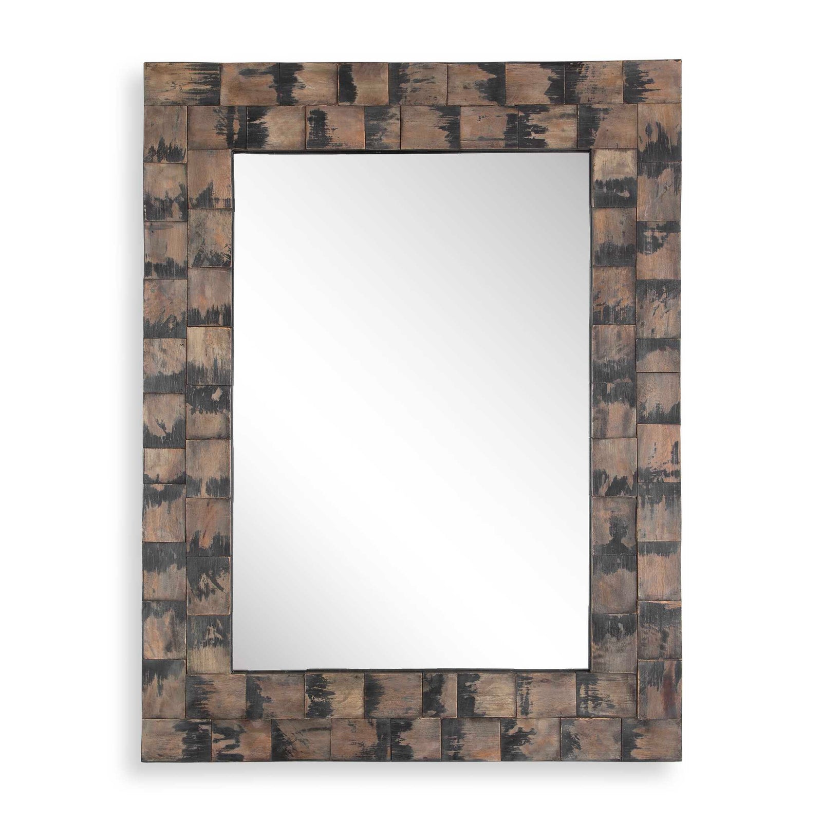 American Home Furniture Uttermost Burke Wooden Mirror