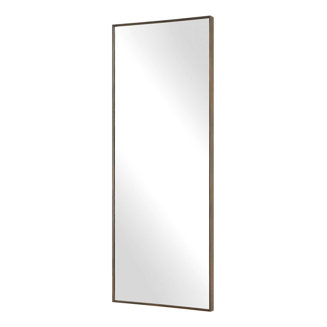 American Home Furniture Uttermost Patterson Bronze Dressing Mirror